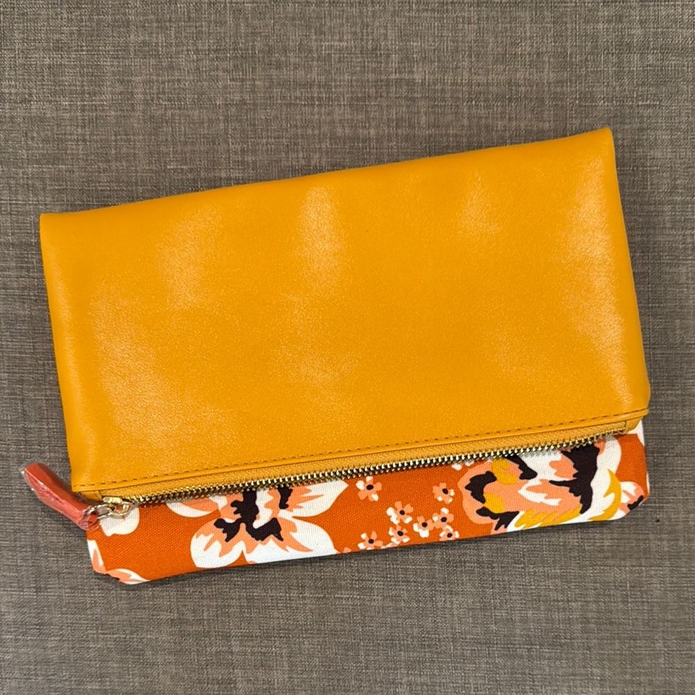 RACHEL PALLY Stylish Orange Floral Women's Clutch